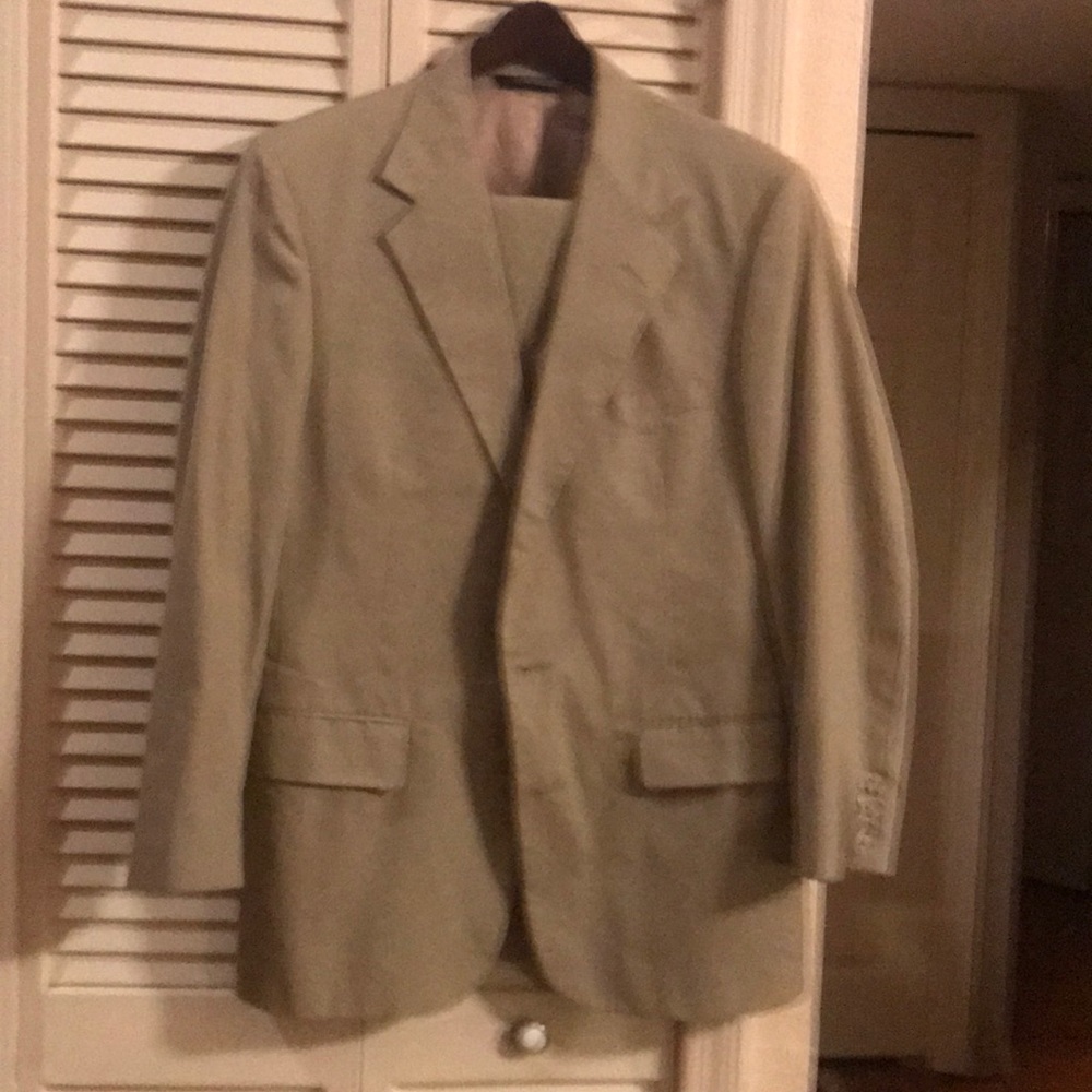 Men’s Khaki Suit
